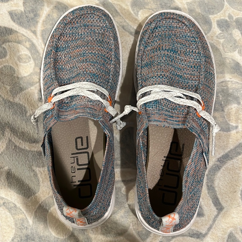 Hey dude slide on sneakers